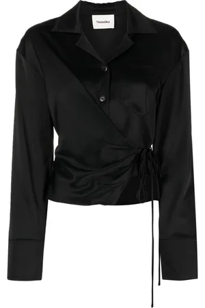 Nanushka Camisa Merano cruzada