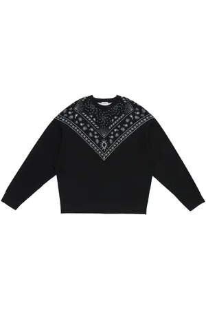 MARCELO BURLON Jersey con estampado bandana