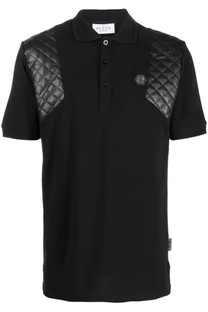 Philipp Plein Polo Skull & Bones con apliques de strass