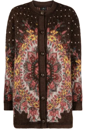 Etro Cárdigan con motivo en jacquard