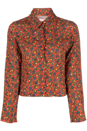 ERL Vestido Folksy Flower con manga larga
