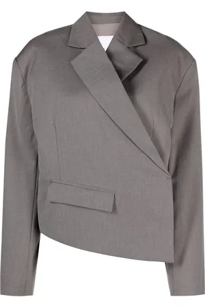 REMAIN Blazer corto asimétrico