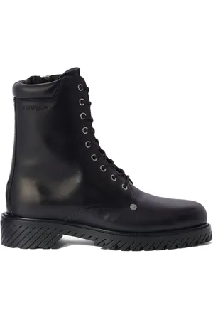 OFF-WHITE Botas militares con suela Diag