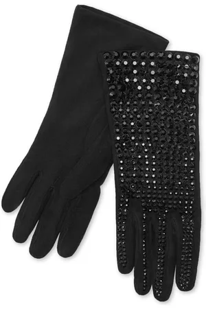 Philipp Plein Guantes con detalle de cristales