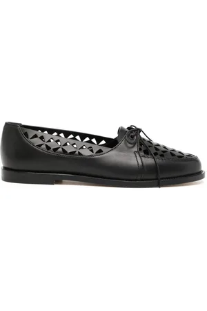 Manolo Blahnik Mocasines Delirium con abertura