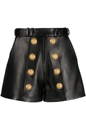 Balmain Bermudas con apliques