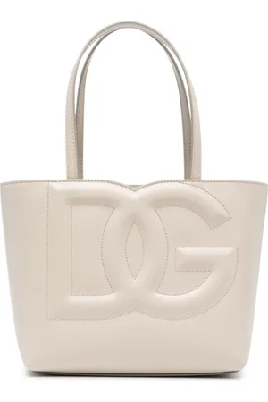 Dolce & Gabbana Bolso shopper pequeño con logo DG