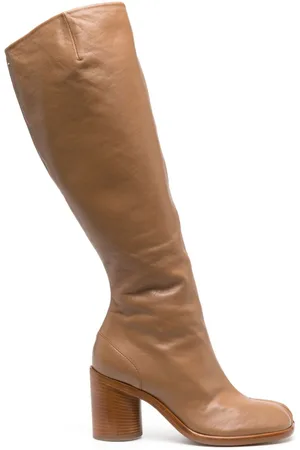 Maison Margiela Botas altas Tabi con tacón de 80 mm