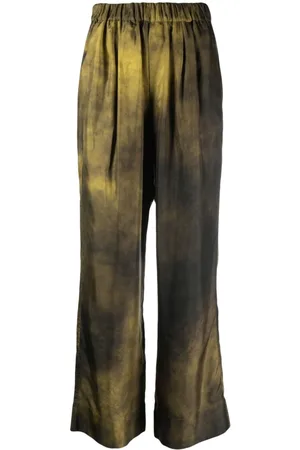 Gauchere Pantalones anchos con estampado abstracto
