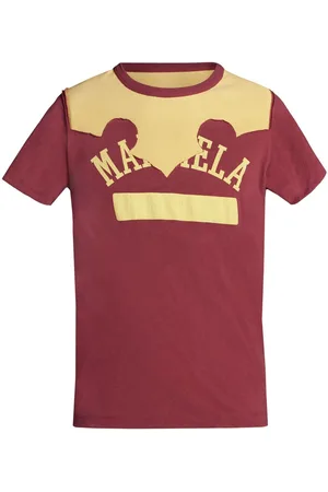 Maison Margiela Camiseta Décortiqué con logo estampado
