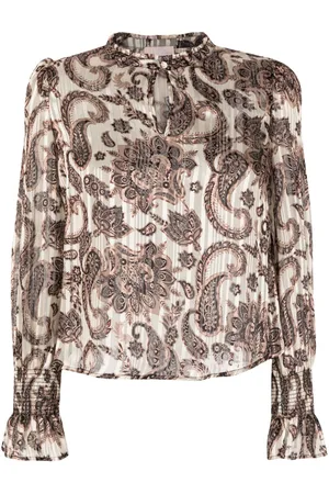 Liu Jo Blusa con estampado de cachemira