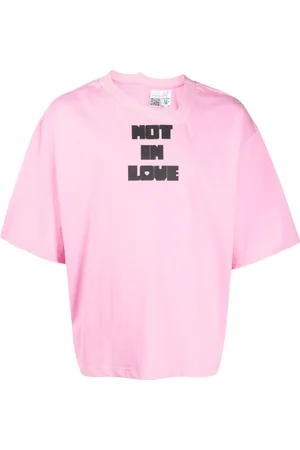 Natasha Zinko Camiseta con texto estampado