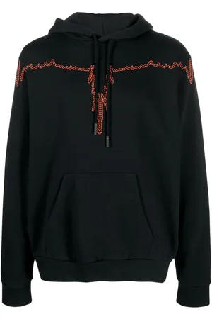 MARCELO BURLON Sudadera con capucha y estampado gráfico