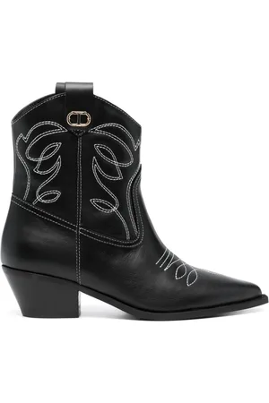 Twin-Set Botas Texas con tacón de 50mm