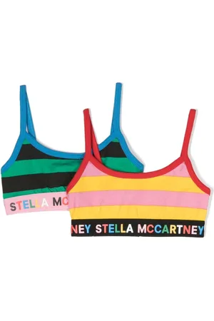 Stella McCartney Set de corpiños con diseño colour block