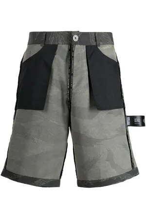 MOSTLY HEARD RARELY SEEN Bermudas Inside Out con estampado abstracto
