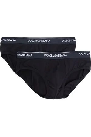 Dolce & Gabbana Pack de 2 calzoncillos con logo en la cinturilla