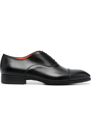 santoni Zapatos con puntera de almendra y cordones