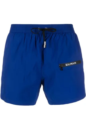 Balmain Bañador con logo estampado