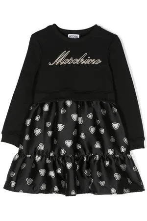 Moschino Vestido con logo estampado
