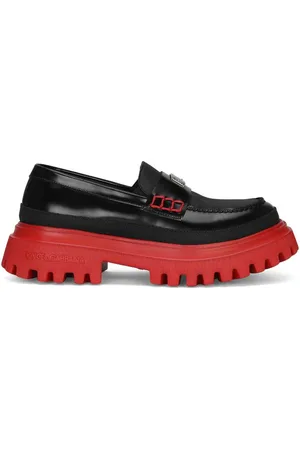 Dolce & Gabbana Mocasines con placa del logo