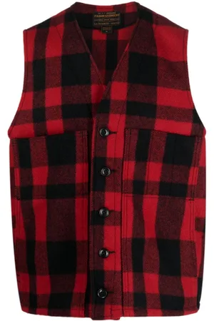 Filson Chaleco Mackinaw a cuadros