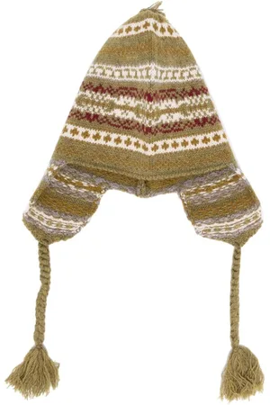 BONPOINT Gorro Dina de punto Fair Isle
