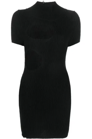 Maison Margiela Vestido corto con abertura