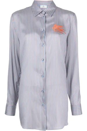 Etro Camisa con logo bordado