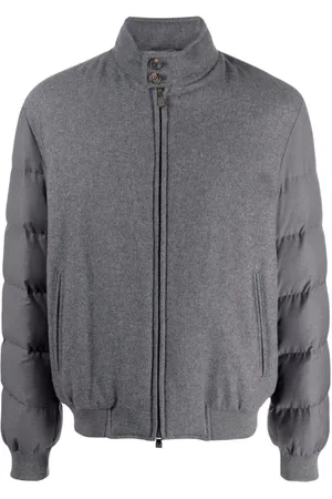 corneliani Plumífero bómber con cuello alto