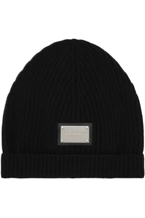 Dolce & Gabbana Gorro con placa del logo
