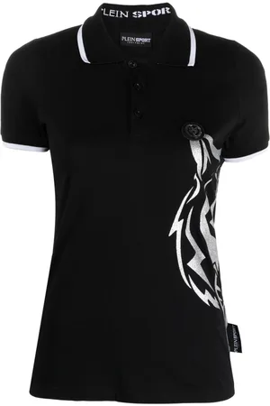 Philipp Plein Polo con logo estampado