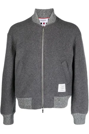 Thom Browne Chaqueta bomber con cremallera