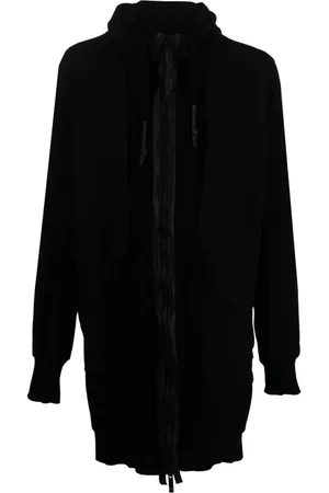 ISAAC SELLAM EXPERIENCE Chaqueta de tejido de rizo con capucha