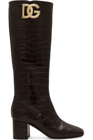 Dolce & Gabbana Botas con placa del logo