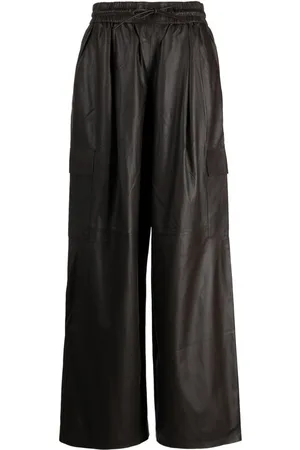 YVES SALOMON Pantalones cargo con cordones