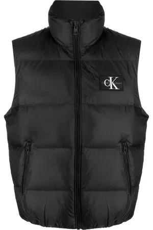 Calvin Klein Chaleco acolchado con parche del logo