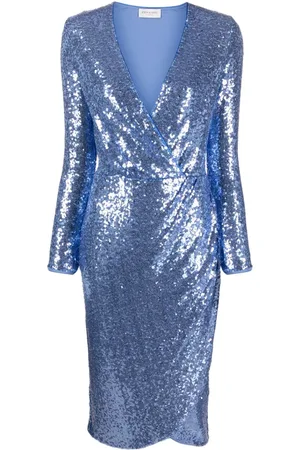 Ermanno Firenze Vestido midi cruzado