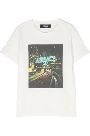 VERSACE Camiseta con logo estampado