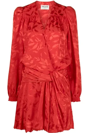 Zadig & Voltaire Vestido corto con cuello en V