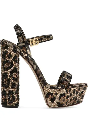 Dolce & Gabbana Sandalias con plataforma de 105mm