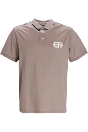 Emporio Armani Polo con cierre con botones