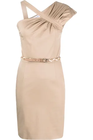 Dior Vestido plisado con un solo hombro 2010 pre-owned
