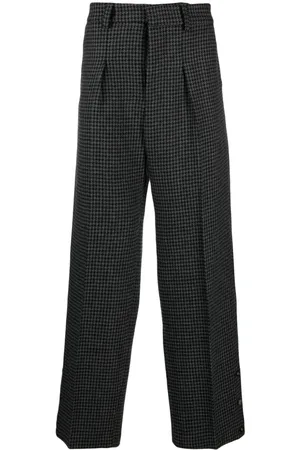 Nanushka Pantalones Wilco con motivo pied de poule