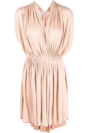 Dior Vestido corto fruncido 2010 pre-owned