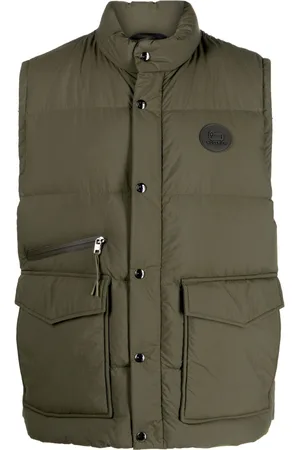 Woolrich Chaleco acolchado con cuello alto