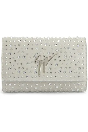 Giuseppe Zanotti Bolso de mano Cleopatra con detalles de cristal