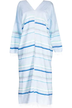 Lemlem Vestido Ruki a rayas