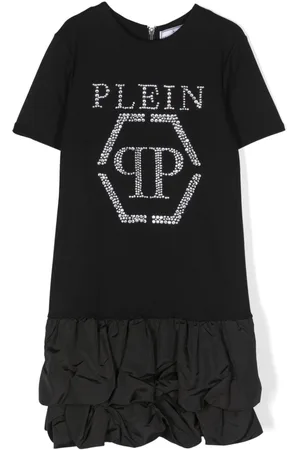Philipp Plein Vestido con detalles de strass