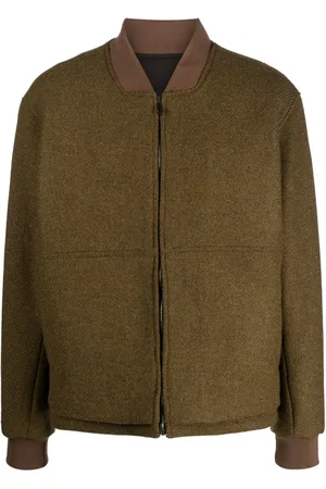 COSTUMEIN Chaqueta bomber con cuello estilo béisbol